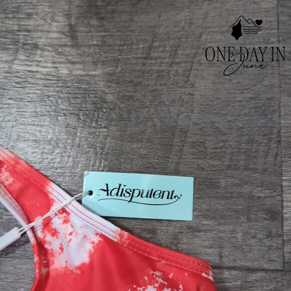 Adisputent Crop Bikini Swimsuit Size M - Picture 4 of 7